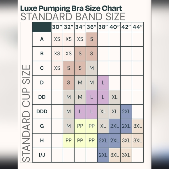 2464 NWT Willow Luxe Pumping Bra Size Petite Plus - Picture 11 of 11